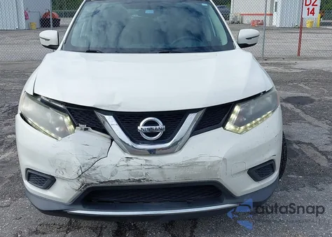 2016 Nissan Rogue Sv из США, поврежденный, VIN 5N1AT2MT9GC921262